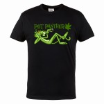 MĘSKA KOSZULKA CANNABIS MARIHUANA ZIOŁO WEED JOINT HIGH POT PANTHER ZIELONA PANTERA