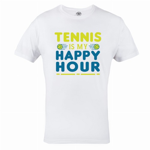 MĘSKA KOSZULKA TENIS AUSTRALIAN OPEN TENNIS IS MY HAPPY HOUR