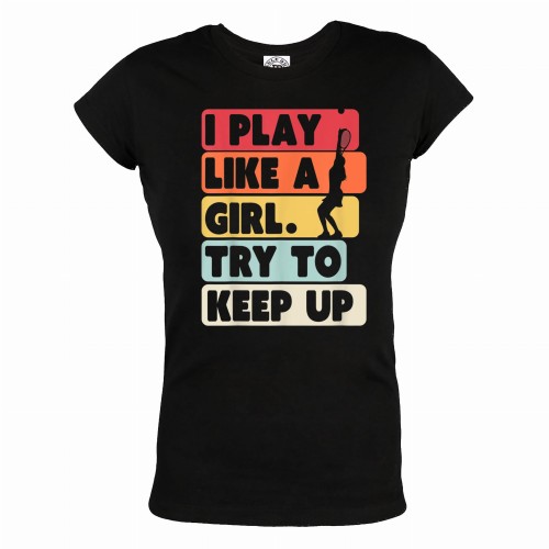 DAMSKA KOSZULKA TENIS AUSTRALIAN OPEN I PLAY LIKE A GIRL 1