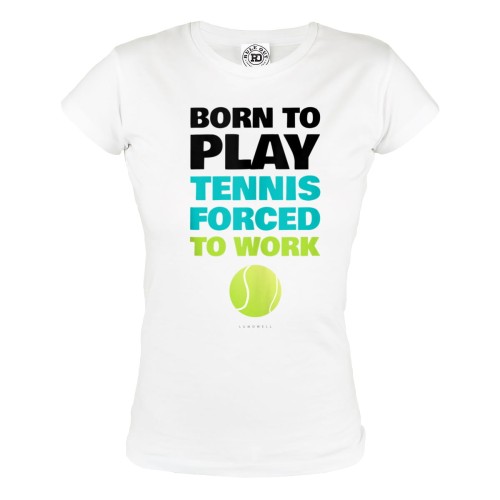 DAMSKA KOSZULKA TENIS AUSTRALIAN OPEN BORN TO PLAY TENNIS 1
