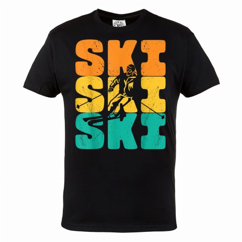 MĘSKA KOSZULKA NARTY SKI NARCIARZ RETRO VINTAGE 1