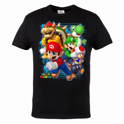 MARIO KOSZULKA MĘSKA GRA SUPER MARIO BROS LUIGI  1