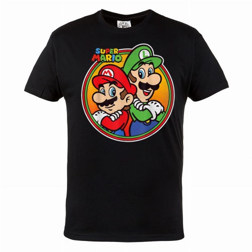 MARIO KOSZULKA MĘSKA GRA SUPER MARIO BROS LUIGI 1