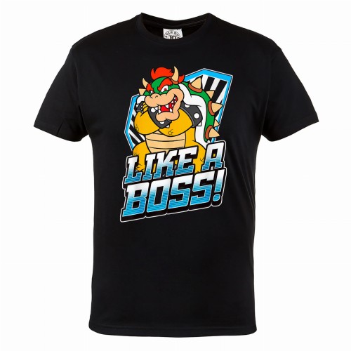 MARIO KOSZULKA MĘSKA GRA SUPER MARIO BROS LIKE A BOSS 1