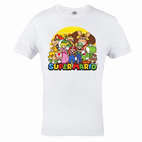 MARIO KOSZULKA MĘSKA GRA SUPER MARIO BROS 1