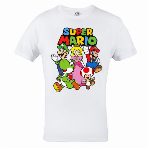 MARIO KOSZULKA MĘSKA GRA SUPER MARIO BROS LUIGI