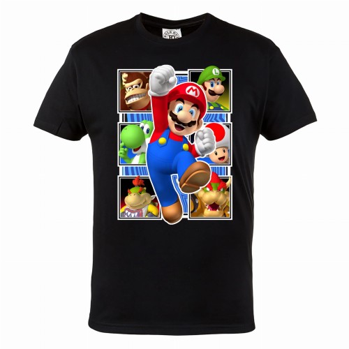 MARIO KOSZULKA MĘSKA GRA SUPER MARIO BROS