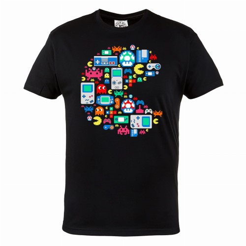 KOSZULKA GAMINGOWA DLA GRACZA GAMEBOY PAC MAN 1