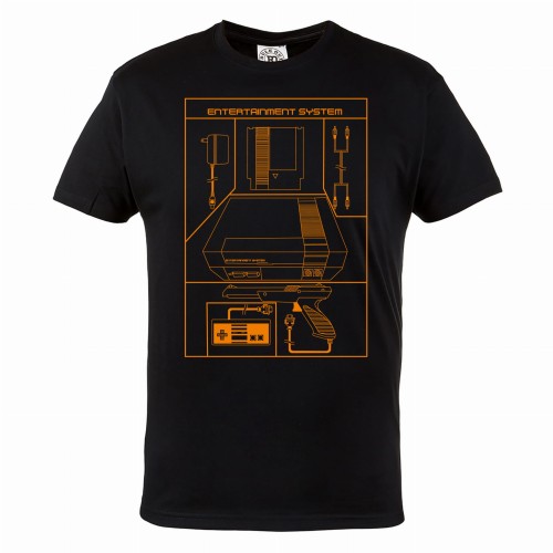 KOSZULKA GAMINGOWA DLA GRACZA KONSOLA ENTERTAINMENT SYSTEM 1