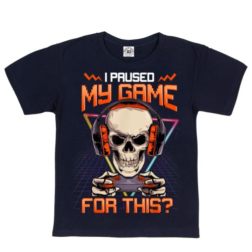 DZIECIĘCA KOSZULKA GAMINGOWA DLA GRACZA I PAUSED MY GAME FOR THIS 1