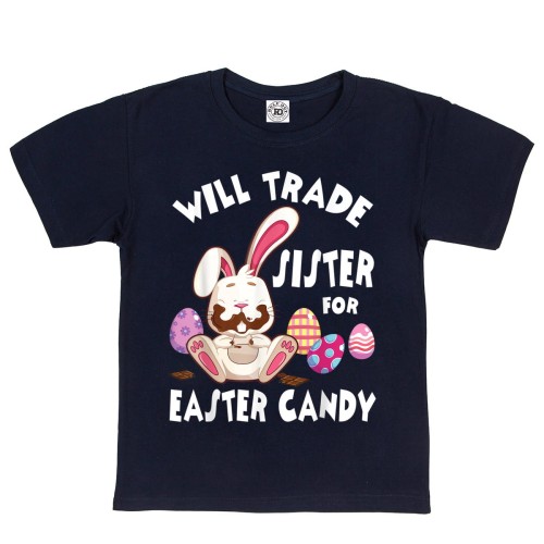 DZIECIĘCA KOSZULKA ŚWIĄTECZNA WIELKANOC ZAJĄCZEK PISANKI 28 