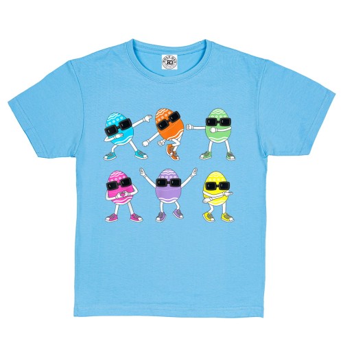 DZIECIĘCA KOSZULKA ŚWIĄTECZNA WIELKANOC EASTER PISANKI JAJKA 40 1