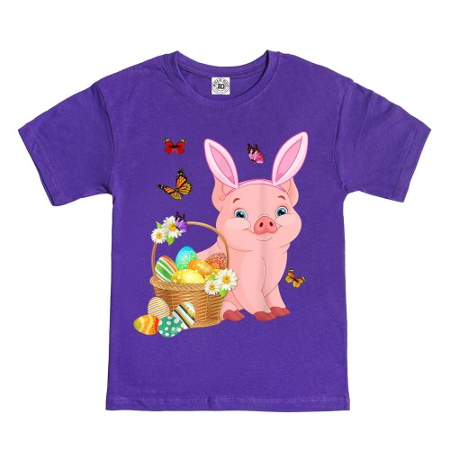 DZIECIĘCA KOSZULKA ŚWIĄTECZNA WIELKANOC EASTER ŚWINKA 49