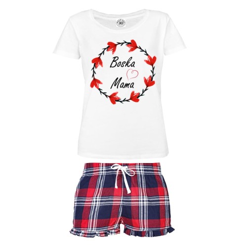 DAMSKA PIŻAMA PREZENT NA DZIEŃ MAMY  BOSKA MAMA 1