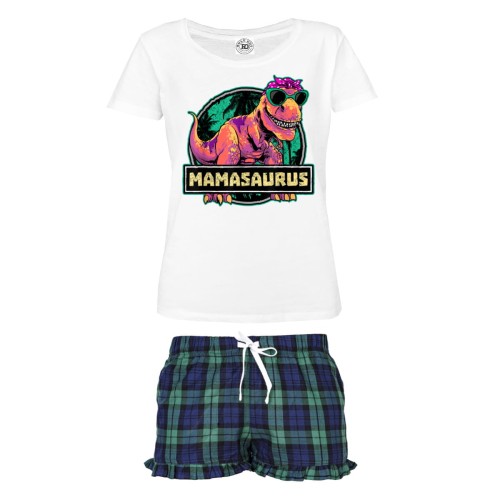 DAMSKA PIŻAMA PREZENT NA DZIEŃ MAMY  MAMASAURUS 1