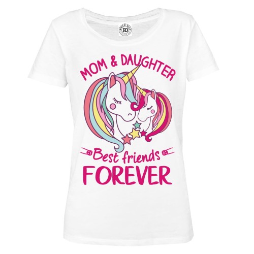 DAMSKA PIŻAMA PREZENT NA DZIEŃ MAMY  MAMA I CÓRKA PRZYJACIÓŁKI NA ZAWSZE 2