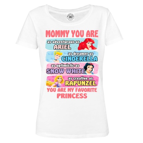 DAMSKA PIŻAMA PREZENT NA DZIEŃ MAMY  MAMA ULUBIONA KSIĘŻNICZKA 2