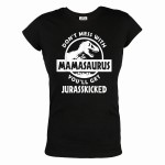 KOSZULKA DAMSKA PREZENT NA DZIEŃ MAMY MAMASAURUS JURASSKICKED