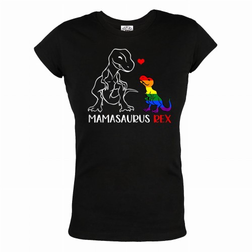 KOSZULKA DAMSKA PREZENT NA DZIEŃ MAMY MAMASAURUS