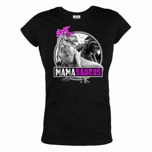 KOSZULKA DAMSKA PREZENT NA DZIEŃ MAMY MAMASAURUS 1