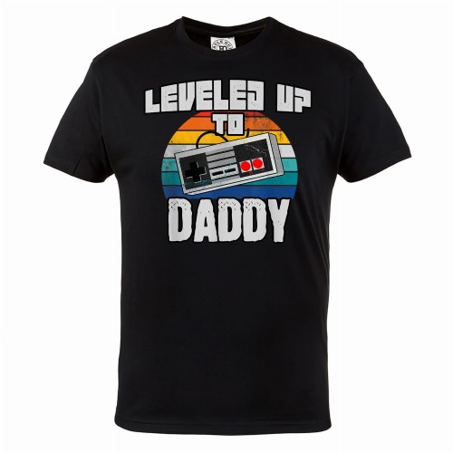 KOSZULKA PREZENT NA DZIEŃ OJCA TATA LEVELED UP TO DADDY 1