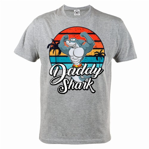 KOSZULKA PREZENT NA DZIEŃ OJCA TATA DADDY SHARK REKIN