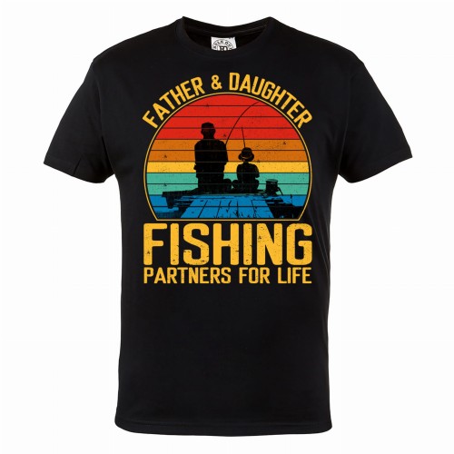 KOSZULKA PREZENT NA DZIEŃ OJCA WĘDKOWANIE TATA I CÓRKA 