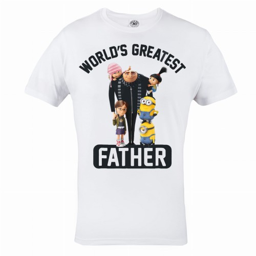 KOSZULKA PREZENT NA DZIEŃ OJCA NAJLEPSZY TATA MINIONKI GRU