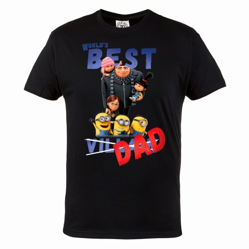 KOSZULKA PREZENT NA DZIEŃ OJCA NAJLEPSZY TATA MINIONKI GRU