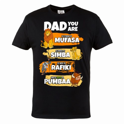 KOSZULKA PREZENT NA DZIEŃ OJCA NAJLEPSZY TATA KRÓL LEW 1