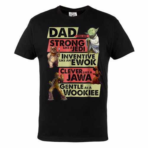 KOSZULKA PREZENT NA DZIEŃ OJCA NAJLEPSZY TATA GWIEZDNE WOJNY STAR WARS 1