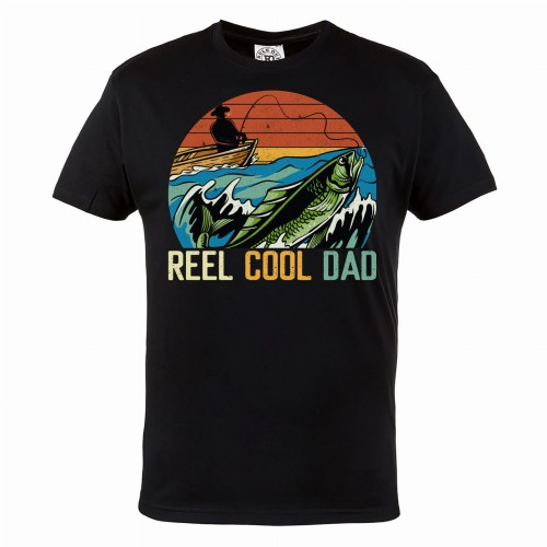 KOSZULKA PREZENT NA DZIEŃ OJCA TATA WĘDKARZ REEL COOL DAD