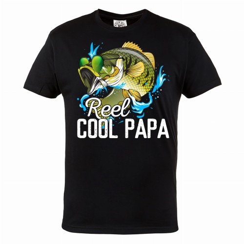 KOSZULKA PREZENT NA DZIEŃ OJCA TATA WĘDKARZ REEL COOL PAPA