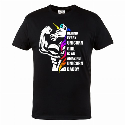 KOSZULKA PREZENT NA DZIEŃ OJCA TATA UNICORN DADDY 1