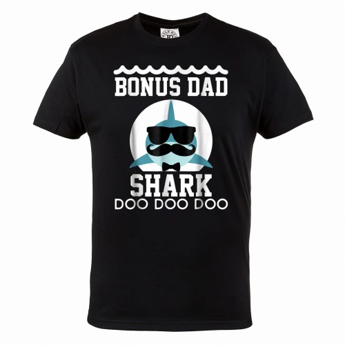 KOSZULKA PREZENT NA DZIEŃ OJCA TATA BONUS DAD SHARK REKIN