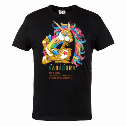 KOSZULKA PREZENT NA DZIEŃ OJCA TATA DADACORN UNICORN