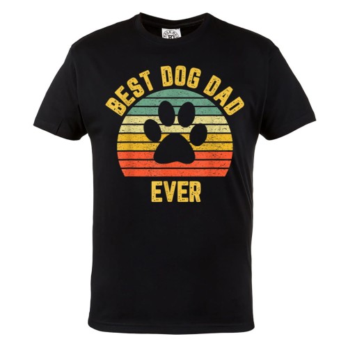 KOSZULKA PREZENT NA DZIEŃ OJCA NAJLEPSZY TATA BEST DOG DAD EVER 1