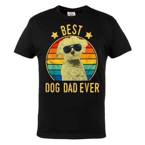 KOSZULKA PREZENT NA DZIEŃ OJCA NAJLEPSZY TATA BEST DOG DAD EVER 1