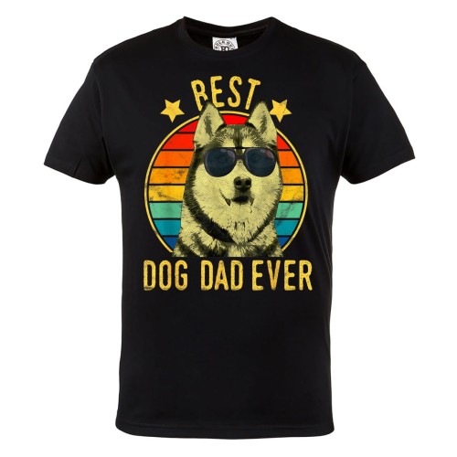 KOSZULKA PREZENT NA DZIEŃ OJCA NAJLEPSZY TATA BEST DOG DAD EVER 1