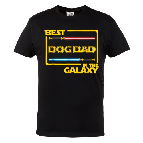 KOSZULKA PREZENT NA DZIEŃ OJCA NAJLEPSZY PSI TATA W GALAKTYCE