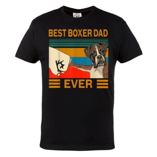 KOSZULKA PREZENT NA DZIEŃ OJCA NAJLEPSZY TATA BEST BOXER DAD EVER