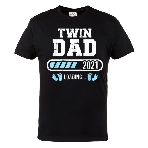 KOSZULKA PREZENT NA DZIEŃ OJCA TATA BLIŹNIAKÓW LOADING 1