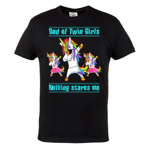 KOSZULKA PREZENT NA DZIEŃ OJCA TATA BLIŹNIACZEK UNICORN DAB 1