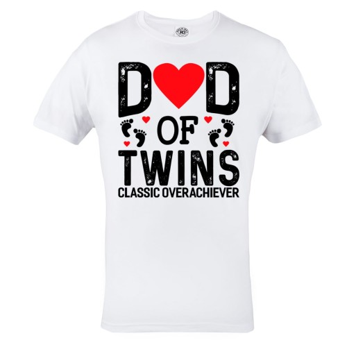 KOSZULKA PREZENT NA DZIEŃ OJCA TATA BLIŹNIAKÓW CLASSIC OVERACHIEVER 1