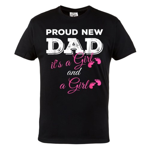 KOSZULKA PREZENT NA DZIEŃ OJCA TATA DUMNY TATA DZIEWCZYNEK 1