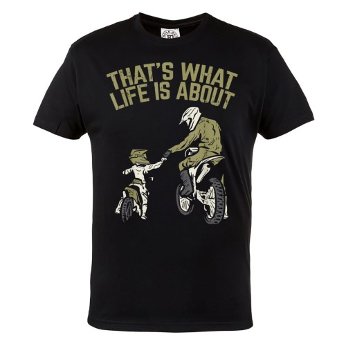 KOSZULKA PREZENT NA DZIEŃ OJCA MOTOCROSS TATA I SYN 1