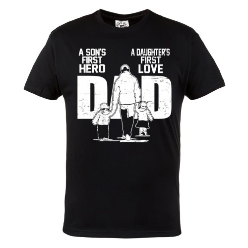 KOSZULKA PREZENT NA DZIEŃ OJCA TATA BOHATER SYN I CÓRKA