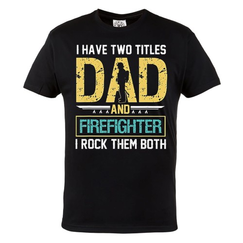KOSZULKA PREZENT NA DZIEŃ OJCA TATA STRAŻAK FIREFIGHTER DAD