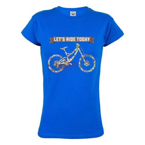 KOSZULKA DAMSKA LET'S RIDE TODAY 2