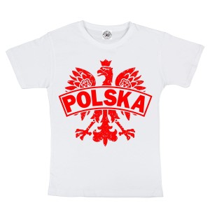 DZIECIĘCA KOSZULKA REPREZENTACJI POLSKI POLSKA